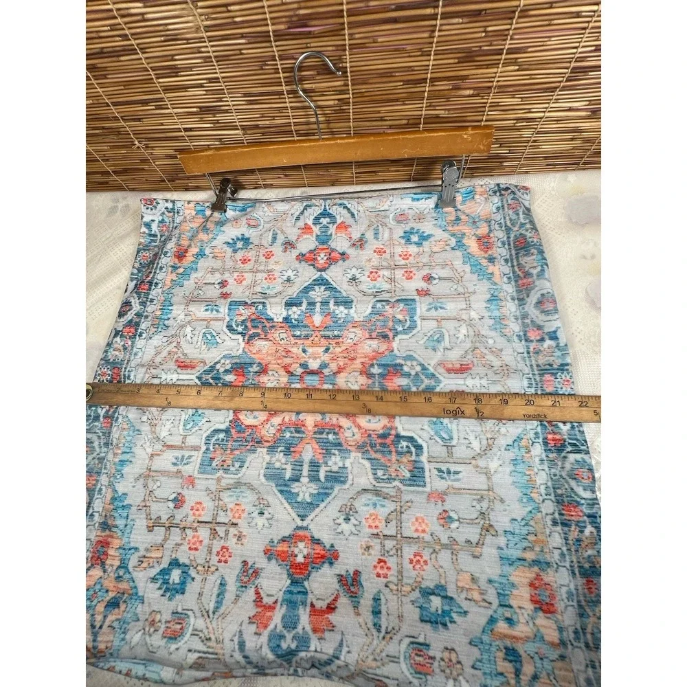Boho Pillow Cover/Zippered‎ Flat Measure- 21
